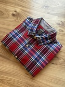 Koszula w kratkę Tommy Hilfiger S czerwona niebieska 