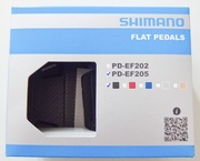 Pedały platformowe Shimano PD-EF205 + odblaski