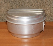 Stara menażka turystyczna PRL