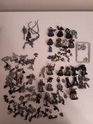 Mega zestaw Warhammer 40k Ultramarines + Chaos Space Marines Retro + bitsy