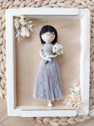 Ramka makrama dla nauczyciela, wychowawcy