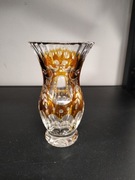 Wazonik vintage kolorowy kryształ 