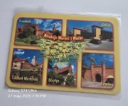 Magnes na lodówkę Atrakcje Warmii i Mazur Frombork Gołdap Giżycko.(16) 