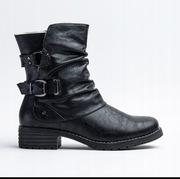 Wojtyłko- buty zimowe ocieplane wełna r.39