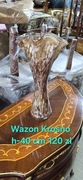 Wazon kolorowe szklo Krosno