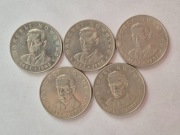 Zestaw 5 monet 20 zł - MARCELI NOWOTKO - lata 1975 I 1977. Obiegowe.