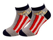 Skarpety Skarpetki Męskie Kolorowe Śmieszne Bawełniane Stopki Wzory 