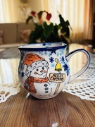 Kubek czeski ceramika bolesławiecka