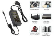 Zasilacz 24V 6A, zasilacz LED 100-240 V AC/DC 5,5 mm x 2,1 mm 24V 144W 