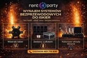 Wynajem - Wytwornica, generator zimnych ognii, fontanna iskier, miny dymne