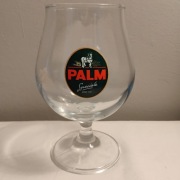 Kielich do piwa Palm Speciale – oryginał, szkło kolekcjonerskie, Belgia