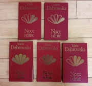 Maria Dąbrowska - Noce i dnie Komplet 5 tomów 1-5 Biblioteka klasyki