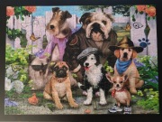 Puzzle Fashion Dogs. King Animal Collection 1000