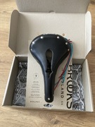 Czarne skórzane siodełko rowerowe Brooks B17 Champion Standard
