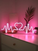 Neon w kształcie Serca