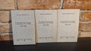WITOLD GOMBROWICZ - DZIENNIK  3 TOMY - KOMPLET