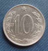 Moneta Czechosłowacja  10 Halerzy 1970