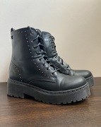 Buty czarne botki REFRESH black rozmiar 37/38