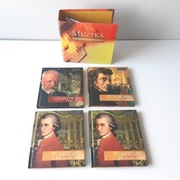 Muzyka klasyczna 4 płyty CD Chopin Czajkowski Mozart - Przewodnik Melomana