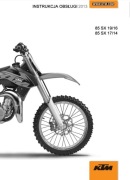 KTM SX 2013r SERWISOWKA KSIAZKA SERWISOWA INSTRUKCJA OBSŁUGI j.POLSKI