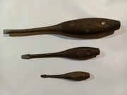 Trzy stare śrubokręty "kowalskie"