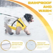 Płaszcz kurtka dla psa M szelki