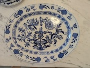 Półmisek/taca  BWM & C Meissen 1862r. OLBRZYM, środek stołu, 50 cm, RARYTAS