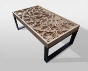 Designerska ława PARIS 120x70