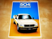 Prospekt Peugeot 504 Pick-Up 1987
