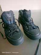 Buty Converse, r. 41, czarne, do kostki 