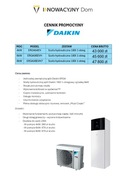 Pompa ciepła Daikin ERGA split szafa hydrauliczna All-In-One - Montaż