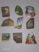 Przypinki PTTK kolejnictwo