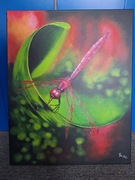 Obraz ręcznie malowany B. MURA sygnowany certyfikat