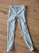 Sinsay rurki skinny spodnie jeansy dopasowane jasnoniebieskie 40 