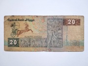Banknot egipski - dwadzieścia funtów
