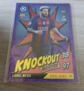 Karta Knockout Master purple Messi 