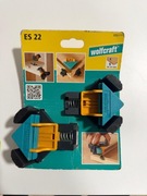 WOLFCRAFT Kpl. 2 szt.ES 22 Ścisk kątowy 3051000