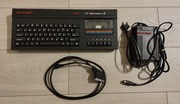 Czarny ZX Spectrum 128 +2A wraz z oryginalnym zasilaczem i kablem RGB