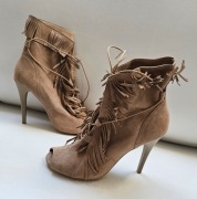 Badura BOTKI skóra naturalna roz 41