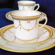 **filiżanka Greek Key porcelana T.C.W. Royal Albert Crown 1905-1917