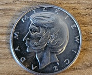 Moneta 10 zl A.Mickiewicz.1976r.okolomennicza