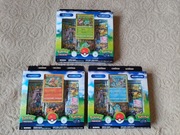 Pokemon TCG Pokemon Go - 3 zestawy: Bulbasaur, Charmander, Squirtle