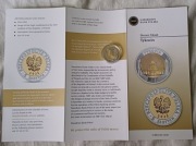 2 monety 5 zl - kapsel+folder: Odkryj Polskę - Kościół  w Tykocinie 2025