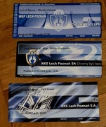 Lech Poznań - rezerwy - 3 stare bilety (TKP Toruń, Mieszko Gniezno..)