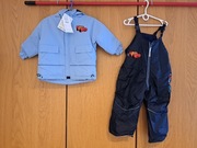 sprzedam kombinezon dwuczęściowy zimowy z kapturem