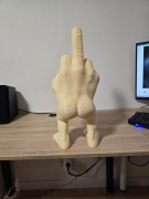 Figurka „Fuck You” 54 cm – duża dekoracja – druk 3D PLA
