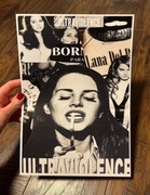 Plakat A4 kodak lana del rey