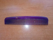 Grzebień do włosów grzebyk fioletowy 18cm PRL