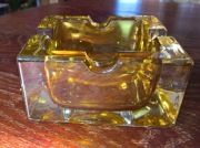 Wspaniała kryształowa popielnica francuska? (259)