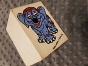 śmieszna karta włóż palec w dziurkę pocztówka pocztowa nr 473